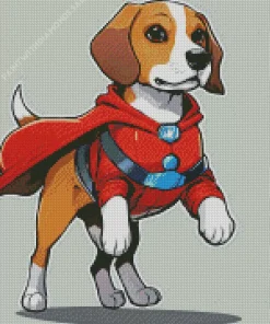 Beagle Dog Diamond Painting