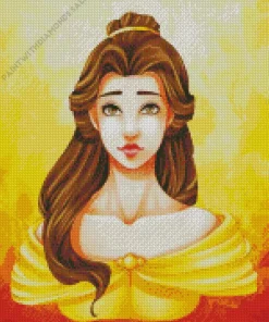 Beauty And The Beast Belle Art Diamond Painting