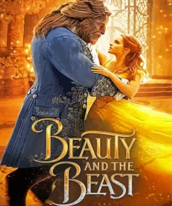 Beauty And The Beast poster Diamond Painting