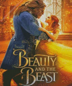 Beauty And The Beast poster Diamond Painting