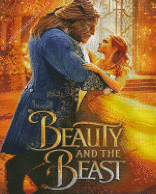 Beauty And The Beast poster Diamond Painting