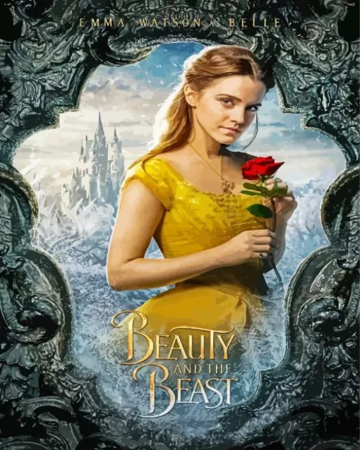 Belle Beauty And The Beast Diamond Painting