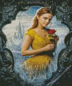 Belle Beauty And The Beast Diamond Painting