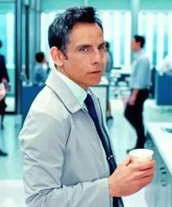 Ben Stiller In The Secret Life of Walter Diamond Painting