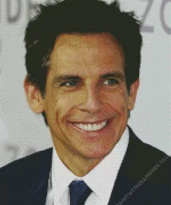 Ben Stiller Smiling Diamond Painting