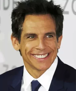 Ben Stiller Smiling Diamond Painting