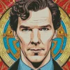 Benedict Cumberbatch Art Diamond Painting