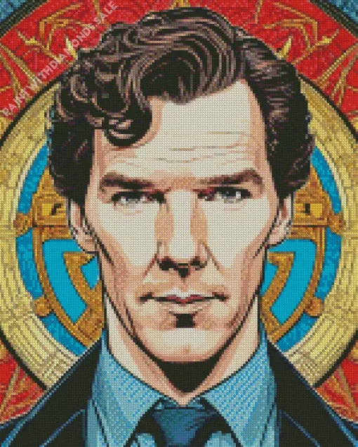 Benedict Cumberbatch Art Diamond Painting