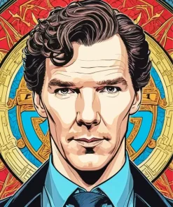 Benedict Cumberbatch Art Diamond Painting