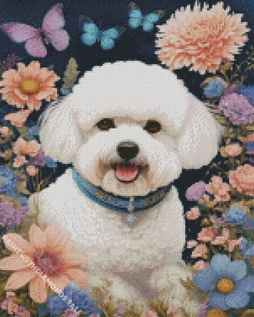 Bichon Frise Diamond Painting