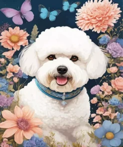 Bichon Frise Diamond Painting