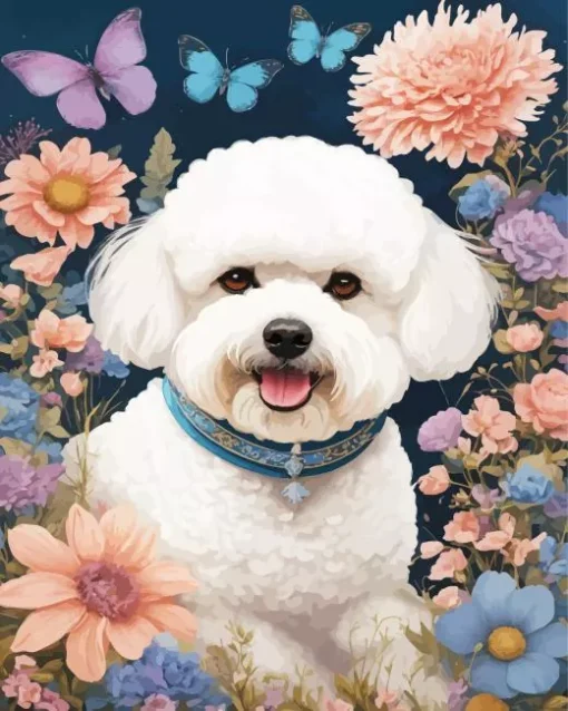 Bichon Frise Diamond Painting