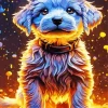 Bichon Frise Puppy Diamond Painting