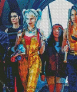 Birds Of Prey Characters Diamond Painting