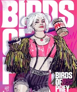 Birds Of Prey Movie Diamond Painting