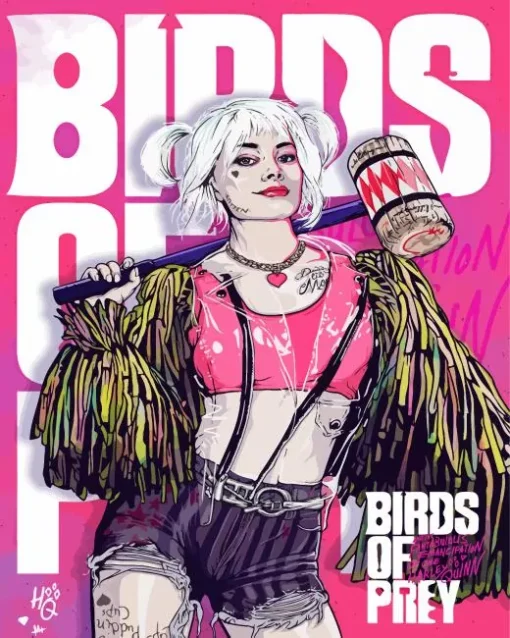 Birds Of Prey Movie Diamond Painting