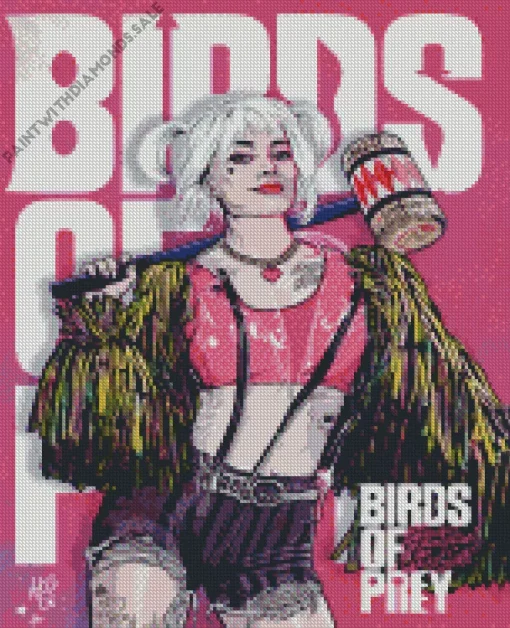 Birds Of Prey Movie Diamond Painting