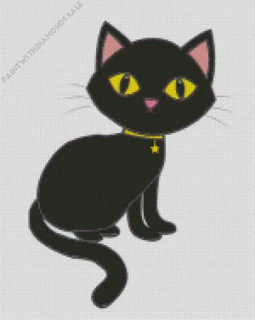 Black Cats Art Diamond Painting