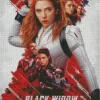 Black Widow Poster Diamond Painting