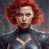 Black Widow Avengers Diamond Painting