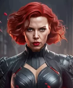 Black Widow Avengers Diamond Painting