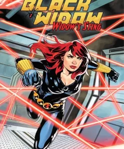 Black Widow Comic Books Diamond Painting