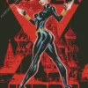 Black Widow Comic Diamond Painting