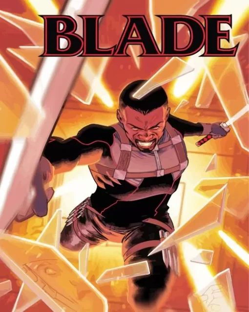 Blade Comic Books Diamond Painting