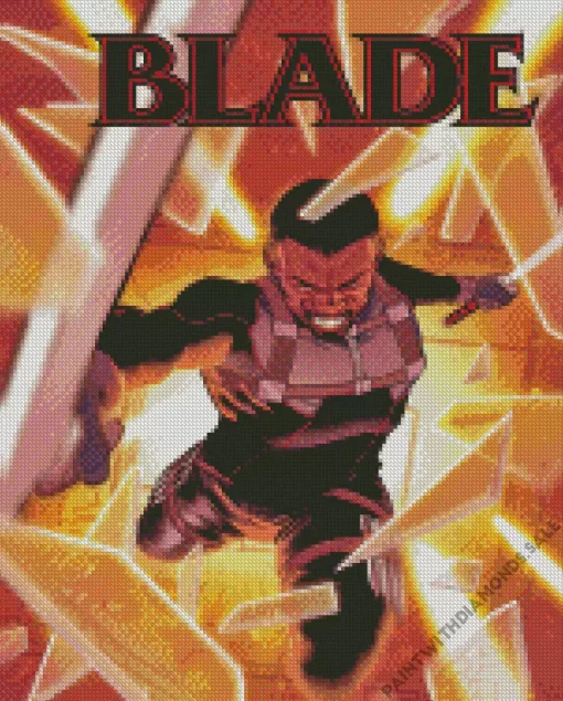 Blade Comic Books Diamond Painting