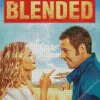 Blended Drew Barrymore Poster Diamond Painting