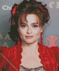 British Actress Helena Bonham Carter Diamond Painting