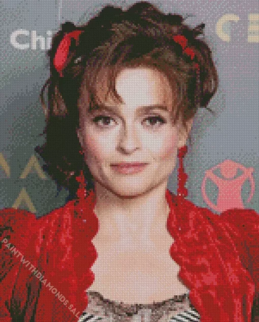 British Actress Helena Bonham Carter Diamond Painting