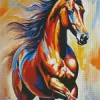 Brown Horse Art Diamond Painting