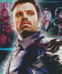 Bucky Barnes Thunderbolts Diamond Painting