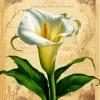 Calla Lily Diamond Painting