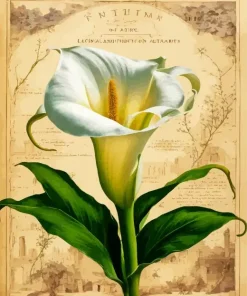 Calla Lily Diamond Painting