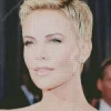 Charlize Theron In Short Hair Diamond Painting