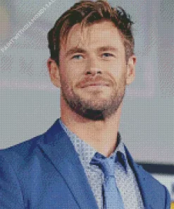 Chris Hemsworth Diamond Painting