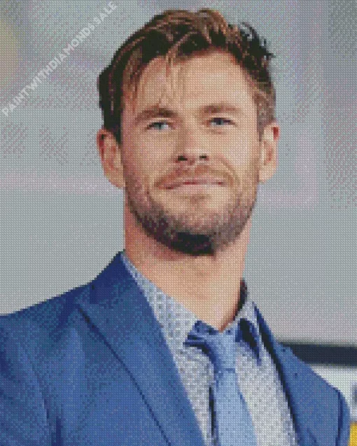 Chris Hemsworth Diamond Painting