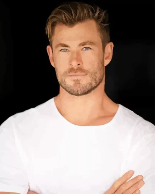 Chris Hemsworth Actor Diamond Painting