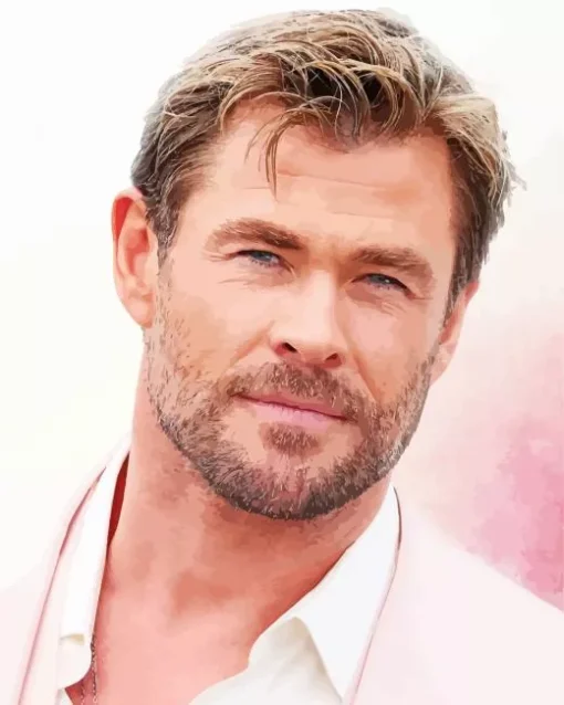 Chris Hemsworth Celebrity Diamond Painting