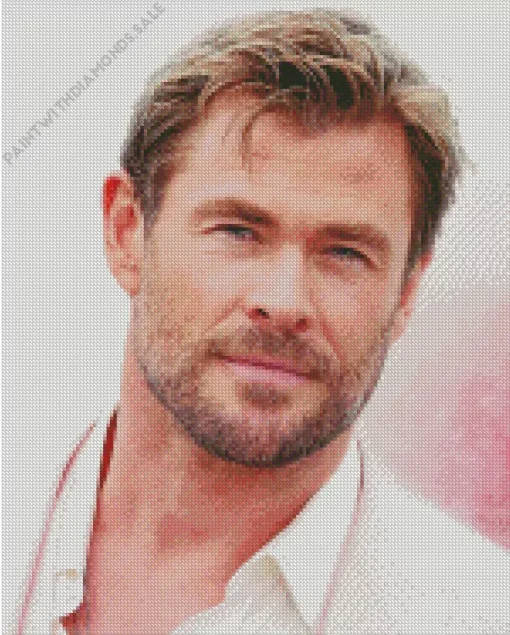 Chris Hemsworth Celebrity Diamond Painting