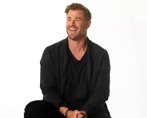 Chris Hemsworth Smiling Diamond Painting