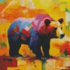 Colorful Bear Animal Diamond Painting