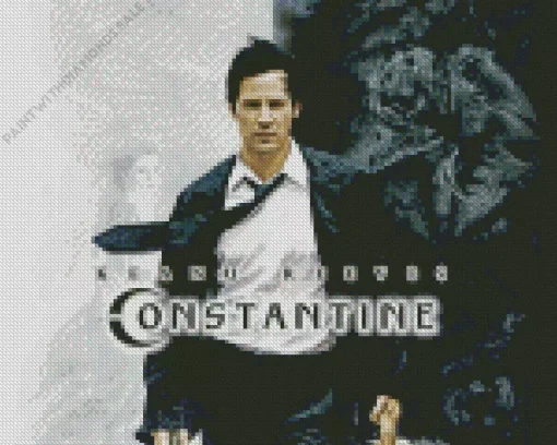 Constantine Keanu Reeves Diamond Painting