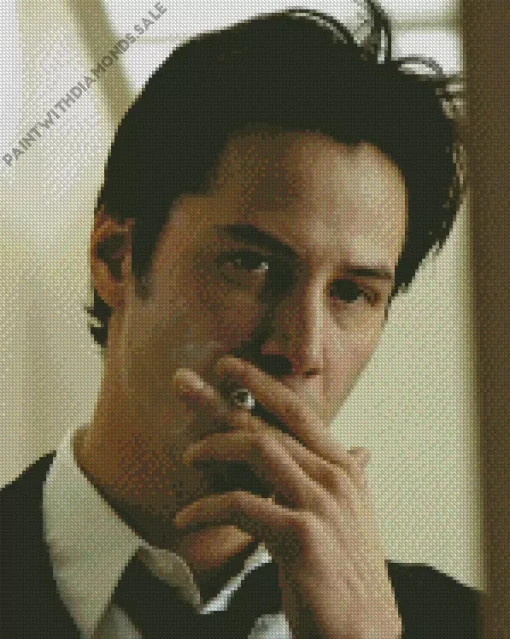 Cool Keanu Reeves Diamond Painting