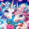 Cute Unicorns Diamond Painting