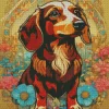 Dachshund Dog Art Diamond Painting