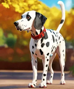 Dalmatian Diamond Painting