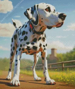 Dalmatian Dog Diamond Painting